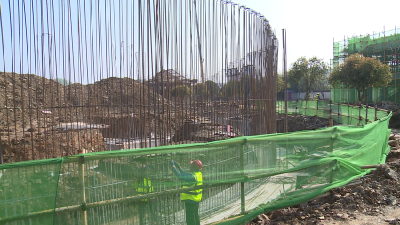 冲刺六月底 乾泰恒・​茶涧山房建设正酣