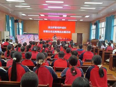 赤壁：禁毒宣传进校园 法治护航助成长