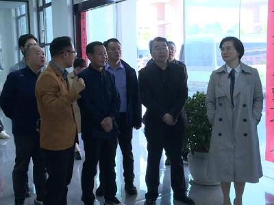 咸宁市政协调研赤壁市五大产业发展工作