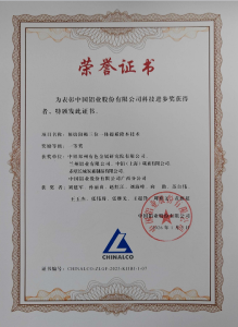 科技创新显实力 赤壁长城炭素科研项目喜获一等奖