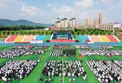赤壁市举办6·26国际禁毒日校园主题宣传教育活动 彭光平出席并讲话