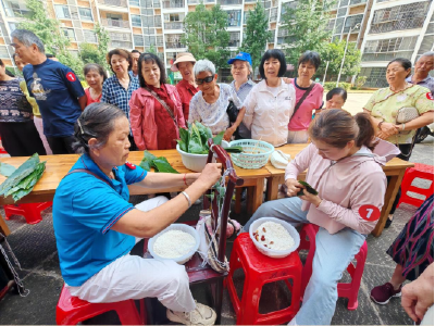 粽香传端午 服务暖民心 青泉社区开展系列端午主题活动