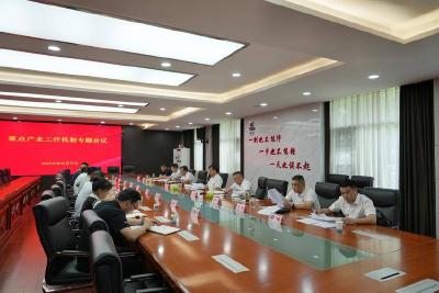 彭光平专题研究重点产业工作机制 优化力量配置 强化专班运行 推动产业提质项目提速发展提效