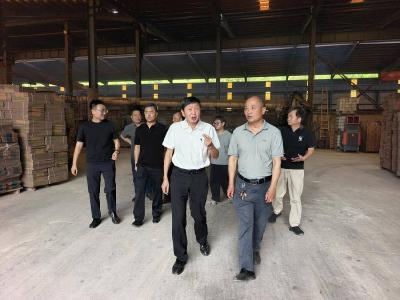叶文华调研赵李桥镇竹木产业发展情况