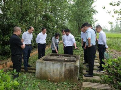 省防办调研检查赤壁防汛抗旱工作