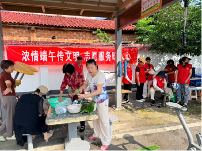 浓情端午传文明 志愿服务暖人心