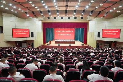 赤壁市召开树立和践行正确政绩观学习教育工作推进会