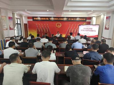 市领导到赤壁镇讲专题党课