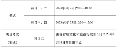 最新通知！考试时间定了