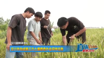 【直通县市区】汉川市完成第三次土壤普查外业采样任务