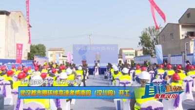 【直通县市区】武汉都市圈环线高速孝感南段（汉川段）开工