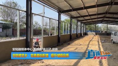 【直通县市区】安陆接官乡：完善基础配套 提升城镇品质