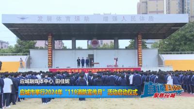 【直通县市区】应城市举行2024年“119消防宣传月”活动启动仪式