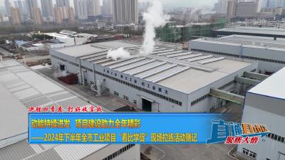 【直通县市区】决胜四季度 打好收官战 标题：动能持续迸发 项目建设助力全年精彩 --2024年下半年全市工业项目“看比学促”现场拉练活动侧记