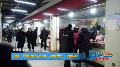 【直通县市区】安陆：严把肉品安全关 守好群众“肉盘子”