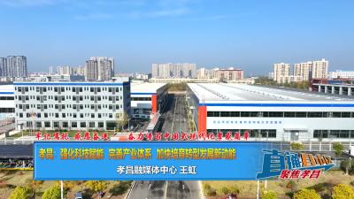 【直通县市区】牢记嘱托 感恩奋进——奋力谱写中国式现代化孝感篇章丨孝昌：强化科技赋能 完善产业体系 加快培育转型发展新动能