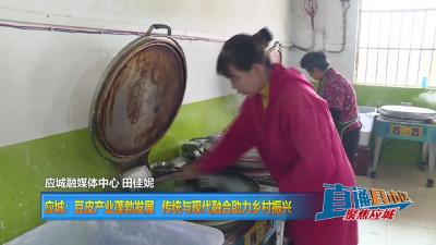 【直通县市区】应城：豆皮产业蓬勃发展  传统与现代融合助力乡村振兴