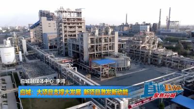 【直通县市区】应城：大项目支撑大发展 新项目激发新动能