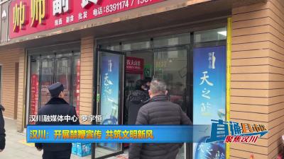 【直通县市区】汉川：开展禁鞭宣传 共筑文明新风