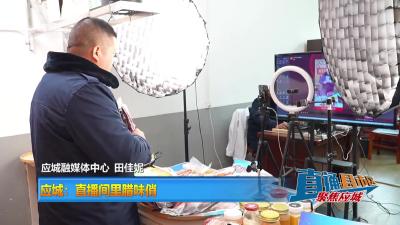 【直通县市区】应城：直播间里腊味俏