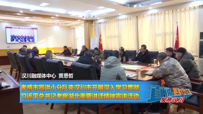 【直通县市区】孝感市宣讲小分队来汉川市开展深入学习贯彻习近平总书记考察湖北重要讲话精神宣讲活动