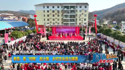 【直通县市区】孝昌：看“村晚” 赶大集  乡村文化活力满满