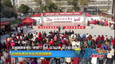 【直通县市区】应城市多彩文化活动迎新春