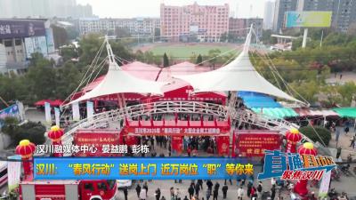 【直通县市区】汉川：“春风行动”送岗上门 近万岗位“职”等你来