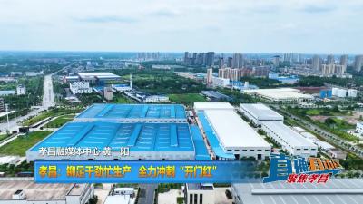 【直通县市区】孝昌：铆足干劲忙生产 全力冲刺“开门红”