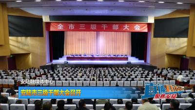 【直通县市区】安陆市三级干部大会召开