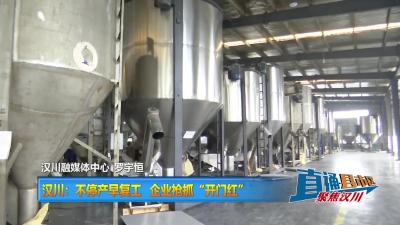 【直通县市区】汉川：不停产早复工  企业抢抓“开门红”