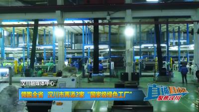 【直通县市区】领跑全省 汉川市再添2家“国家级绿色工厂”