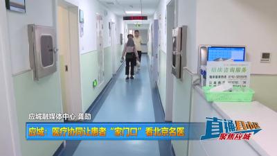 【直通县市区】应城：医疗协同让患者“家门口”看北京名医