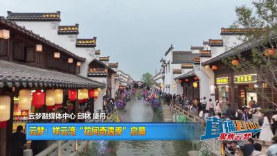 【直通县市区】云梦：祥云湾“花间奇遇季”启幕