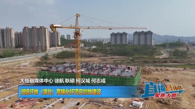 【直通县市区】润扬纤维（湖北）高端化纤项目加快建设