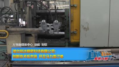 【直通县市区】湖北锐达精密科技有限公司：创新技术拓市场 开足马力赢订单