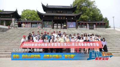 【直通县市区】安陆：白兆山研学热  点燃乡村振兴“新引擎”