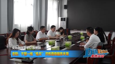 【直通县市区】安陆：干部一线“练兵” 淬炼营商服务本领