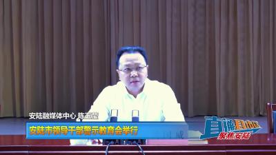 【直通县市区】安陆市领导干部警示教育会举行
