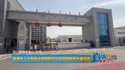 【直通县市区】孝感市人大常委会领导到汉川市开展联系代表活动