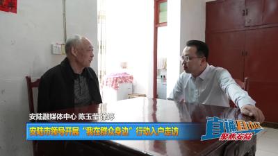 【直通县市区】安陆市领导开展“我在群众身边”行动入户走访