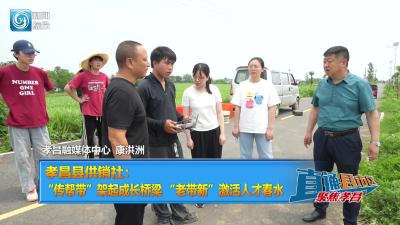 【直通县市区】孝昌县供销社： “传帮带”架起成长桥梁 “老带新”激活人才春水