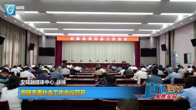 【直通县市区】安陆市委社会工作会议召开