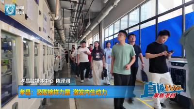 【直通县市区】孝昌：汲取榜样力量 激发内生动力