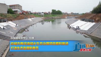 【直通县市区】应城市两河流域水生态治理项目顺利推进 打造生态宜居新典范