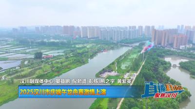 【直通县市区】2025汉川市庆端午龙舟赛激情上演