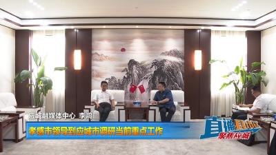 【直通县市区】孝感市领导到应城市调研当前重点工作