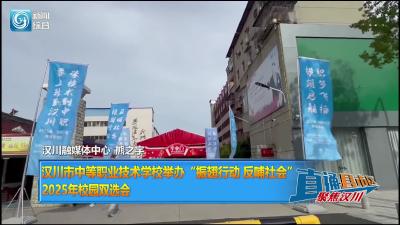 【直通县市区】汉川市中等职业技术学校举办“振翅行动 反哺社会”2025年校园双选会