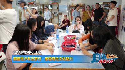 【直通县市区】美籍青少年云梦行 感受特色文化魅力