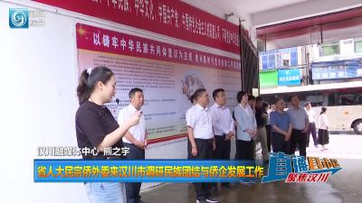 【直通县市区】省人大民宗侨外委来汉川市调研民族团结与侨企发展工作